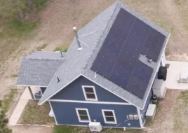 A home in central Minnesota with an all electric set up. 