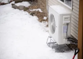 Snowy ASHP